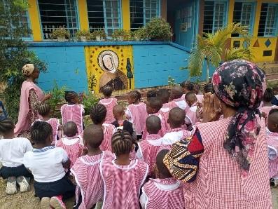 Feast of Mater Admirabilis at the Sacred Heart Nursery School in Righini