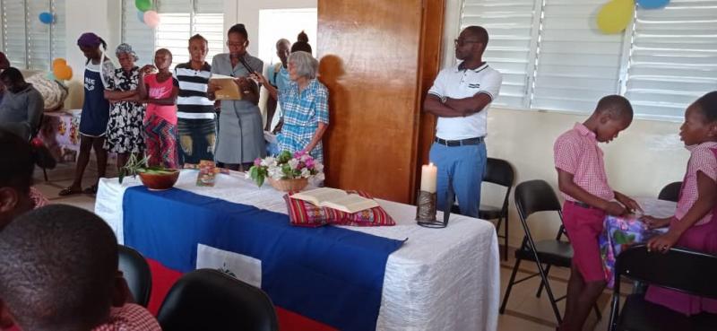 Haïti : inauguration de la cantine scolaire à Balan