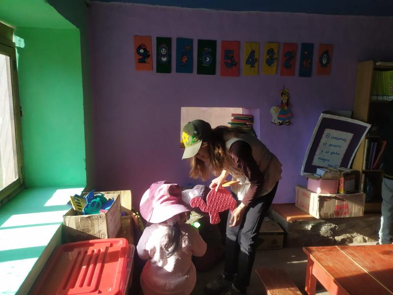 RSCJ volunteer in Peru
