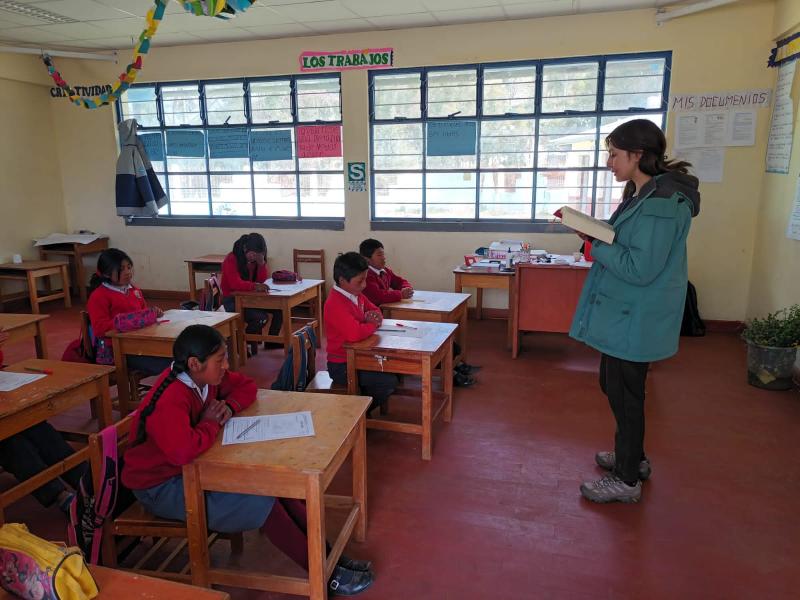 RSCJ volunteer in Peru