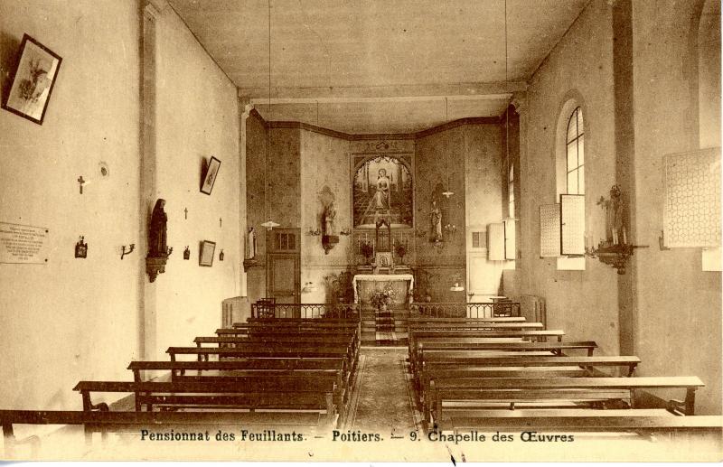 Poitiers - chapel of the works