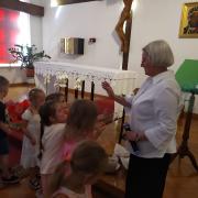 Preschoolers praying for vocations