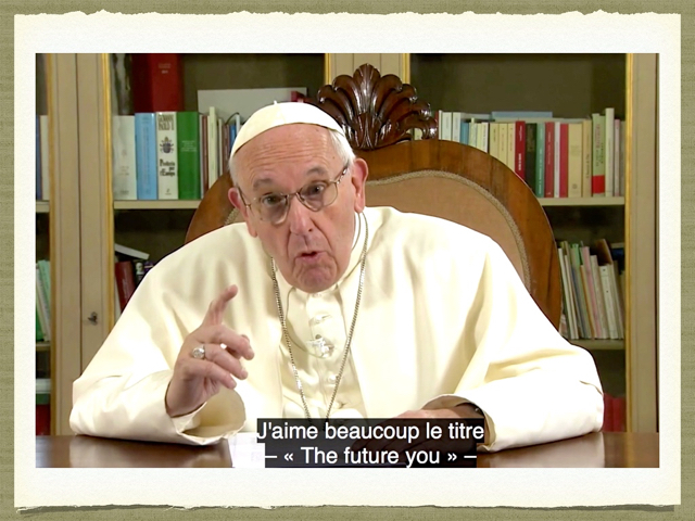 Screenshots of the Pope