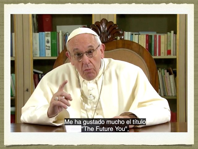 Screenshots of the Pope