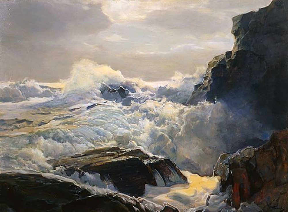 Frederick Judd Waugh - Crashing Waves