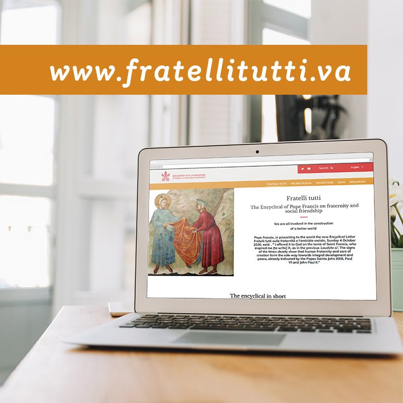 Fratelli Tutti website