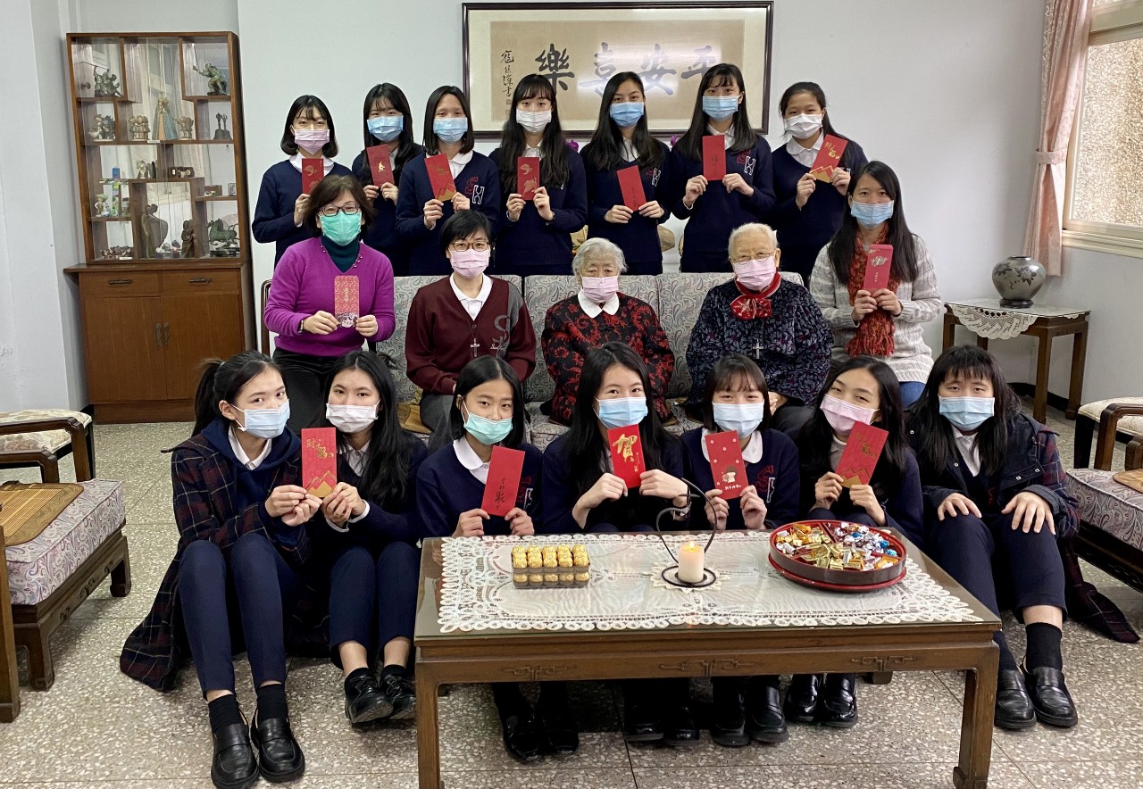 Lunar New Year Greetings from Sacred Heart School in Taiwan