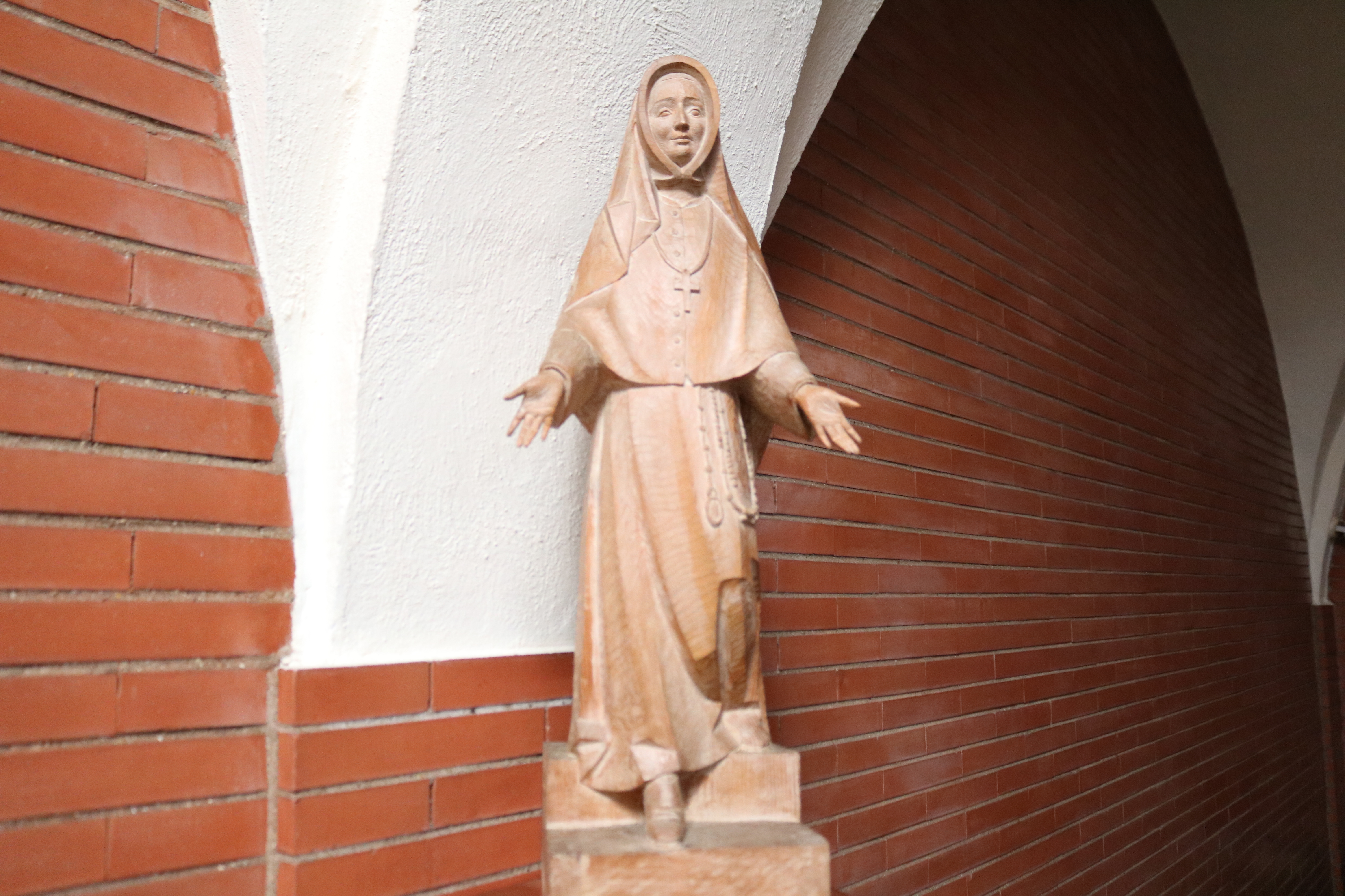 Statue of Madeleine Sophie in the Mother House