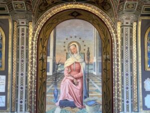 Mater Admirabilis fresco in the Trinità dei Monti