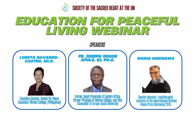 UN-NGO Webinar: Education for Peaceful Living